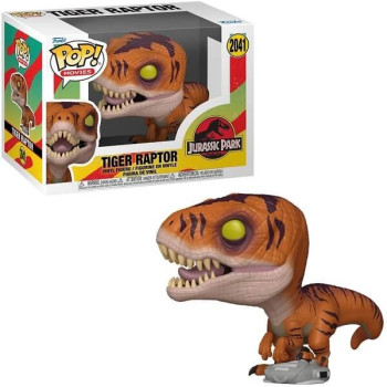 Funko POP Movies Jurassic Park - Tiger Raptor 2041 Vinyl Figure