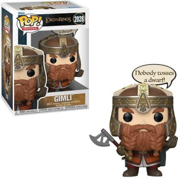 Funko POP Movies The Lord of the Rings - Gimli 2028 Vinyl Figure 