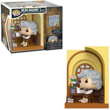 Funko POP Nooks The Lord of the Rings - Bilbo Baggins in Bag-End Vinyl Figure 
