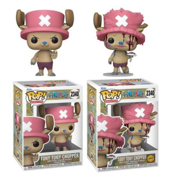 Funko POP Bundle of 2 One Piece - Tony Tony Chopper & Chase 2340 Vinyl Figures