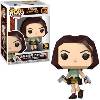 Funko POP Games Tomb Raider 30th Anniversary - Lara Croft (Polygonal) 1192 Vinyl Figure