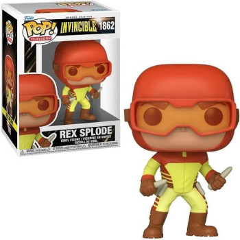 Funko POP Television Invincible - Rex Splode 1862 Vinyl Figure