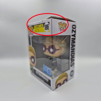 Funko POP Movies Watchmen - Ozymandias 1895 Vinyl Figure Special Edition Exclusive Damaged Box