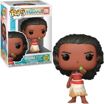 Funko POP Disney Moana - Moana with Heart of Tefiti GitD 1765 Vinyl Figure