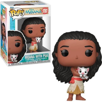 Funko POP Disney Moana - Moana with Pua 1767 Vinyl Figure