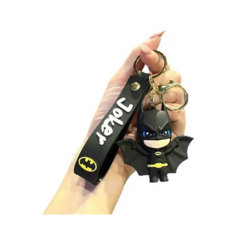 3D Μπρελόκ Σιλικόνης DC Super Heroes - Batman with Cape 8 εκ.