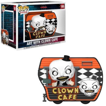 Funko POP Rides Terrifier 2 - Art with Clown Cafe 149 Vinyl Figure