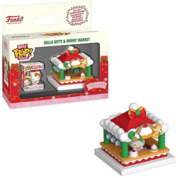 Funko Bitty POP Towns Hello Kitty and Friends - Hello Kitty & Merry Market Vinyl Figure