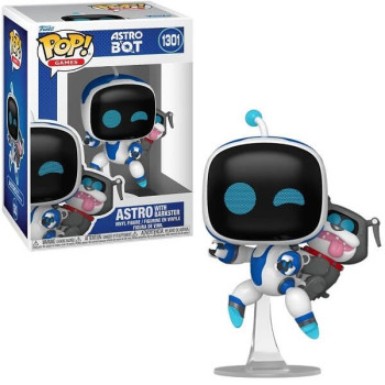 Funko POP Games Astro Bot - Astro with Barkster 1301 Vinyl Figure