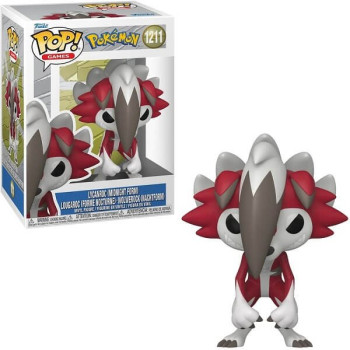 Funko POP Games Pokemon - Lycanroc (Midnight Form) 1211 Vinyl Figure