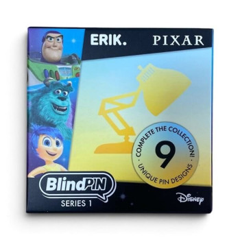 Erik. BlindPin - Pixar Series 1 Mystery Badge