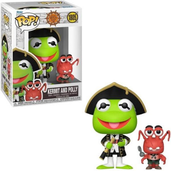 Funko POP Movies Muppet Treasure Island 30 - Kermit & Polly 1805 Vinyl Figure