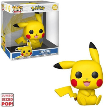Funko POP Games Pokemon - Pikachu Jumbo 10" 1268 Vinyl Figure