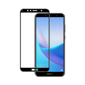 Tempered Glass Full Glue 9H για Huawei Y6 2018 Black