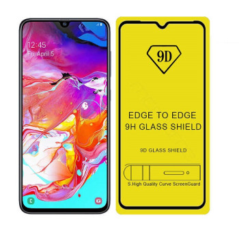 Tempered Glass Full Glue 9H για Samsung A10S