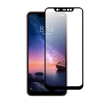 Tempered Glass Full Glue 9H για Xiaomi NOTE 6 PRO Black