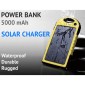 Φορητός Ηλιακός Φορτιστής USB Powerbank 5000mAh ES5000