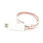 LED Φωτιζόμενο USB Καλώδιο Φόρτισης & Data για Android Συσκευές