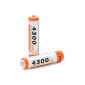 Επαναφορτιζόμενη μπαταρία ΑΑ  Νi-MH 1,2V - 4300mAh - 2 τεμάχια