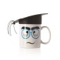 Κεραμική Κούπα με Καπέλο Σιλικόνης - Nerd Mug