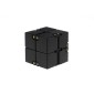 Anti Stress Fidget Infinite Cube - Αντιστρες Ατέρμονας Κύβος - Μαύρο