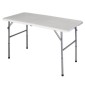 Τραπέζι Πτυσσόμενο Βαλιτσάκι Αλουμινίου με Ρυθμιζόμενο Ύψος