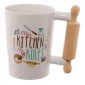 Κούπα με λαβή σε σχήμα Πλάστη - Kitchen Rolling Pin Mug