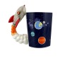 Κεραμική Κούπα με λαβή σε σχήμα Πύραυλου - Rocket Launch Mug