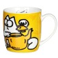 Πορσελάνινη Κούπα Simon's Cat Κίτρινο - Simon's Cat Yellow Mug