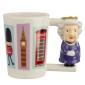 Κεραμική Κούπα με λαβή σε σχήμα Queen Elizabeth - Queen Elizabeth Mug