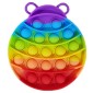 Anti Stress Fidget Bubble Pop Αγχολυτικό Παιχνίδι Πασχαλίτσα Rainbow