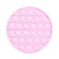 Anti Stress Fidget Bubble Pop Αγχολυτικό Παιχνίδι Κύκλος Ροζ Glow