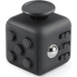 Anti Stress Fidget Cube Αγχολυτικός Κύβος - Μαύρο Μαύρο