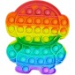 Anti Stress Fidget Bubble Pop it Αγχολυτικό Παιχνίδι Αστροναύτης Rainbow