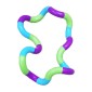 Anti Stress Tangle Fidget Μωβ-Πράσινο-Μπλε