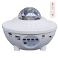 Περιστρεφόμενο Φωτιστικό με Projector Galaxy Star Projector Ocean Wave Λευκό