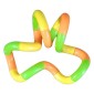 Anti Stress Tangle Fidget Κίτρινο-Πράσινο-Πορτοκαλί