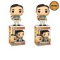 Funko POP Bundle of 2 The 40 Year Old Virgin - Andy Holding Oscar Goldman & Chase 1063