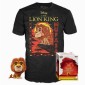 Funko Pop Tees Box Lion King - Mufasa Floced Exclusive Figure 495 & Tshirt Extra Large