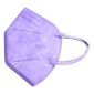 Μάσκα Υψηλής Προστασίας KN95 3D Care Protective Λιλά 1τμχ