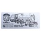Διακοσμητική Μεταλλική Πινακίδα Harry Potter Hogwarts Express 23x9cm