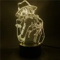 Διακοσμητικό Φωτιστικό One Piece - Portgas D. Ace 3d Acrylic Led Light USB