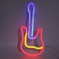 Επιτοίχιο Διακοσμητικό Led Κιθάρα - Guitar Decoration Lamp USB