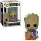 Funko POP Marvel I Am Groot - Groot with Cheese Puffs 1196 Bobble-Head