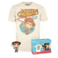 Funko Pop Tees Box Toy Story 4 - Sheriff Woody Metallic 522 Vinyl Figure Exclusive & T-shirt Large
