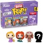 Funko Bitty POP! Disney Princess - Rapunzel, Merida, Moana & Chase Mystery 4-Pack Vinyl Figures