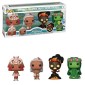 Funko POP Disney Moana - Moana, Gramma Tala, Te Ka & Te Fiti 4-Pack Vinyl Figures Exclusive