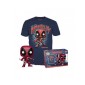 Funko Pop Tees Marvel Deadpool with Canes Figure & Tshirt Medium