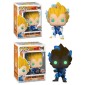 Funko POP Bundle of 2 Dragon Ball Z - Super Saiyan 2 Vegeta 709  & GitD Chase Vinyl Figures Special Edition Exclusive