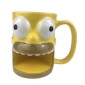 Κεραμική Κούπα με Θέση για Μπισκότο Homer Simpson Mug 350ml